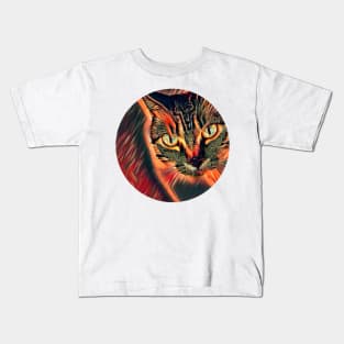 Dominant floppy cat Kids T-Shirt